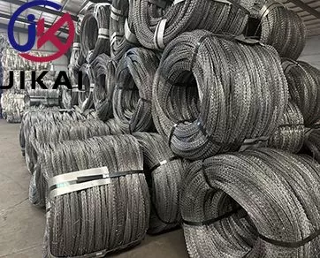 galvanized razor wire