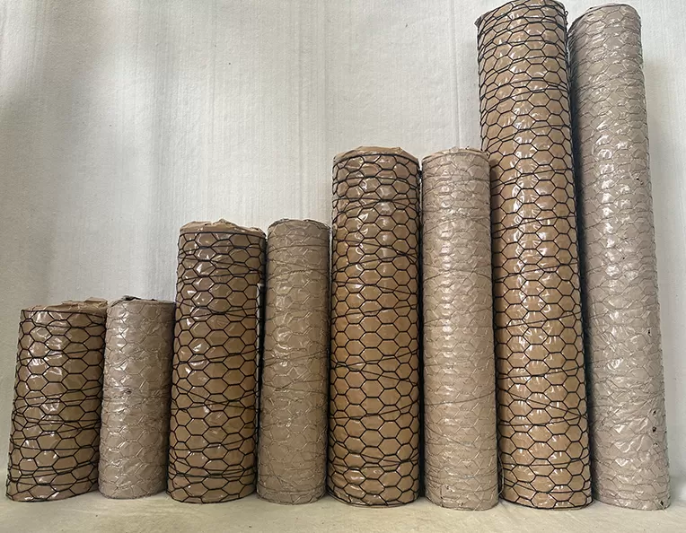 Galvanized Wire Mesh Of Hexagonal Hole, Twisted Weave