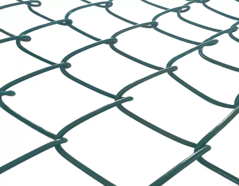 PVC chain link fence